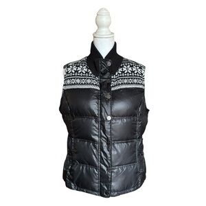 Tommy Hilfiger Women’s Fairisle Puffer Vest- Size Large